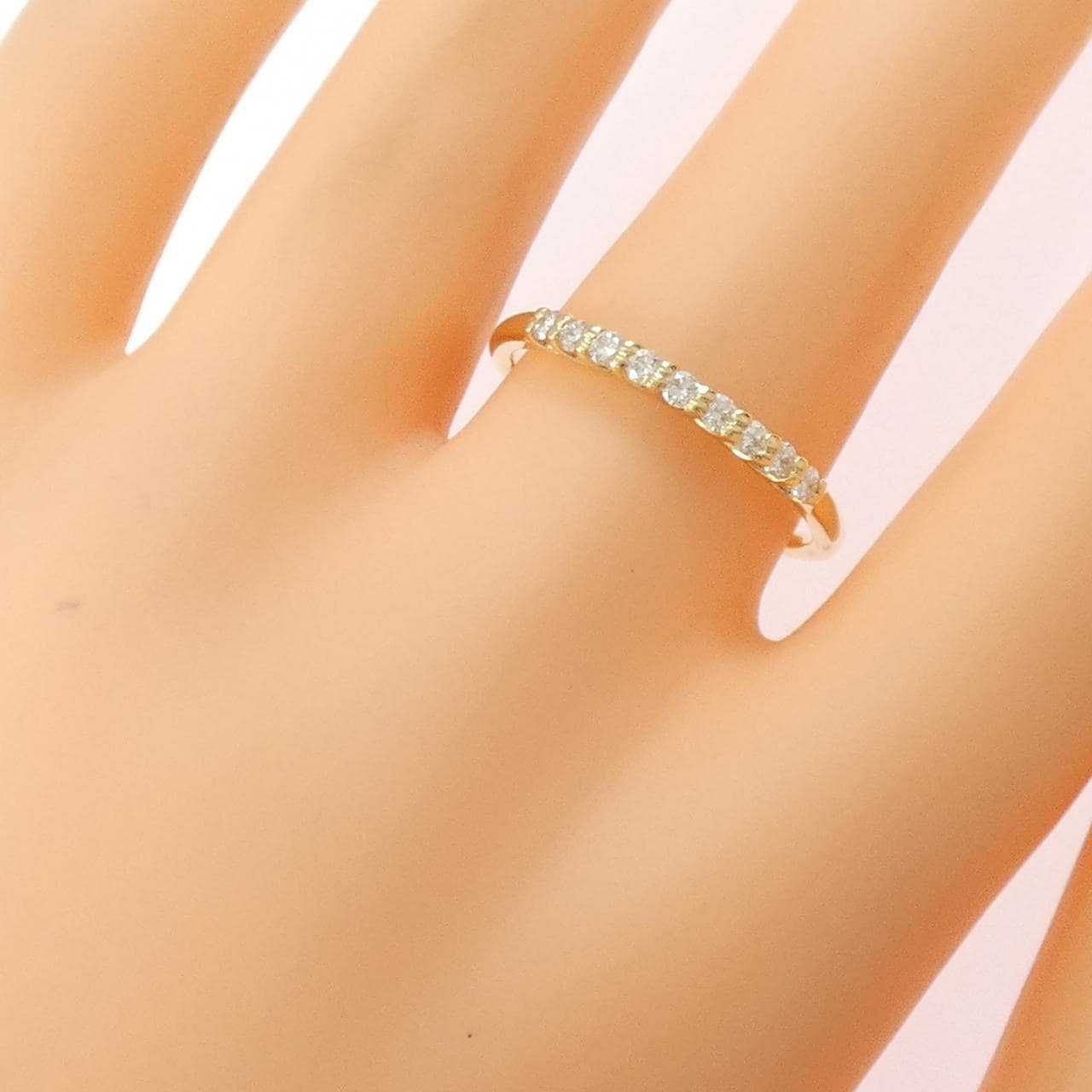 K18YG ダイヤモンド リング 0.20CT