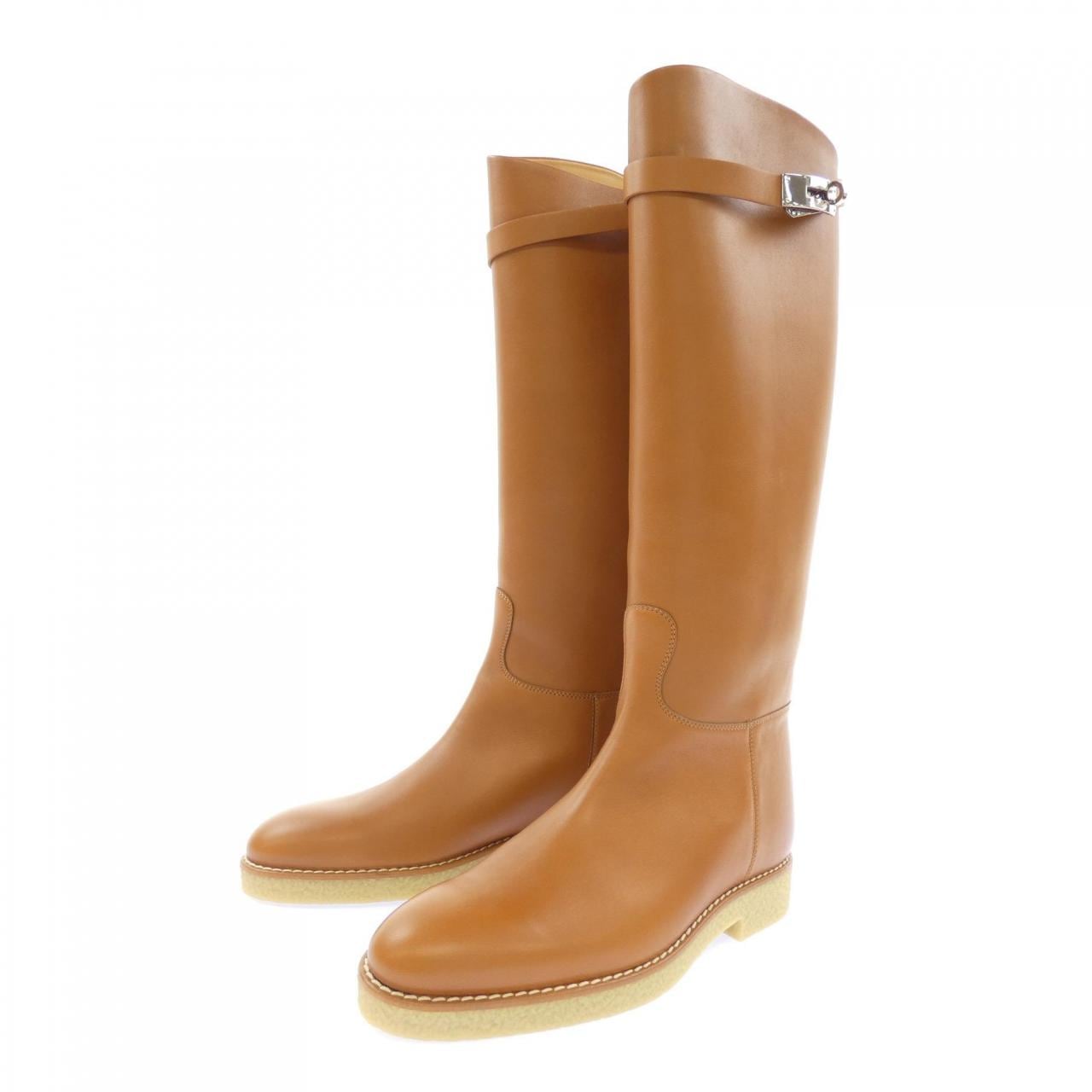 エルメス HERMES STIEFEL FAUSTINE ケリーバックル 222088Z ブーツ