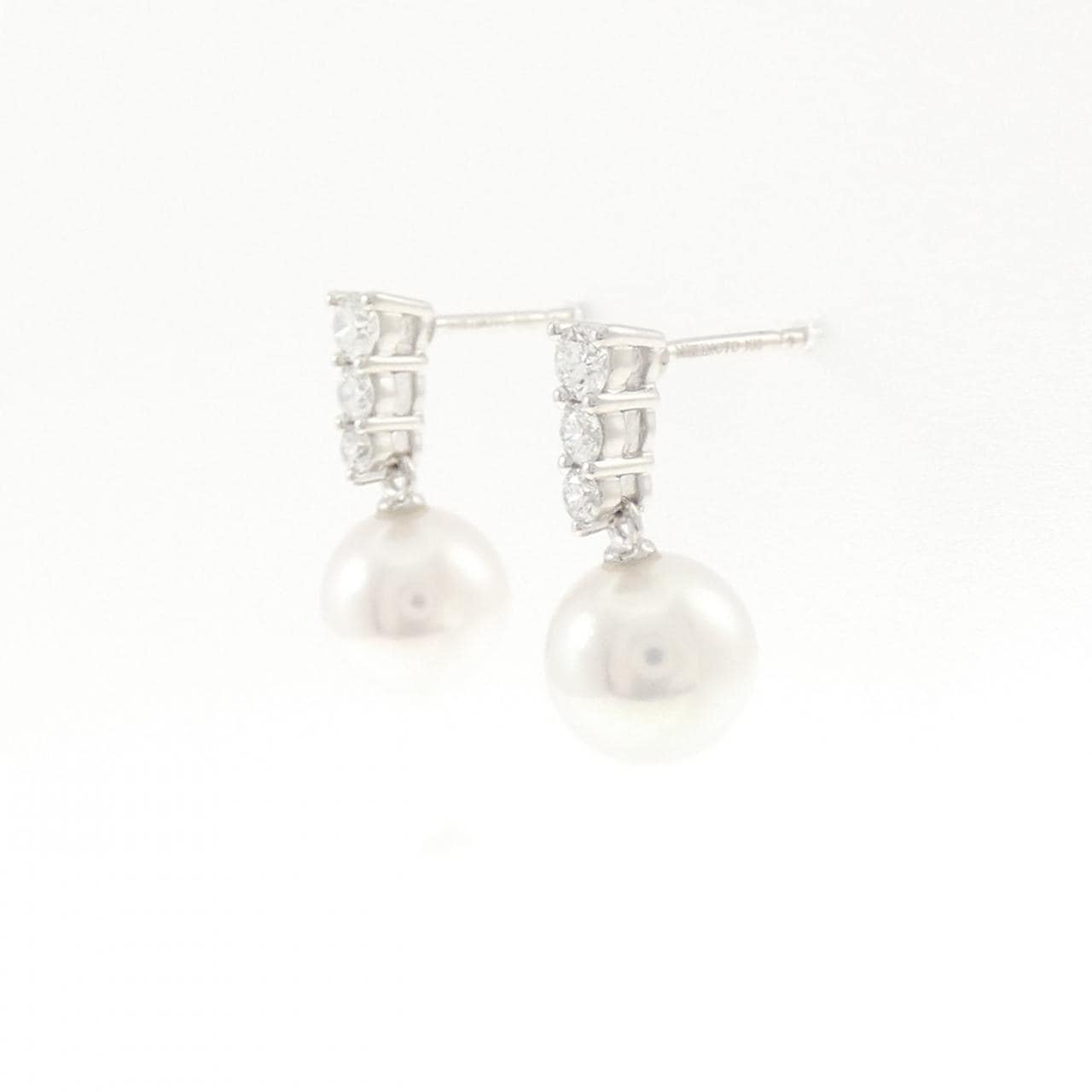 ミキモト アコヤパール ピアス 7.8mm