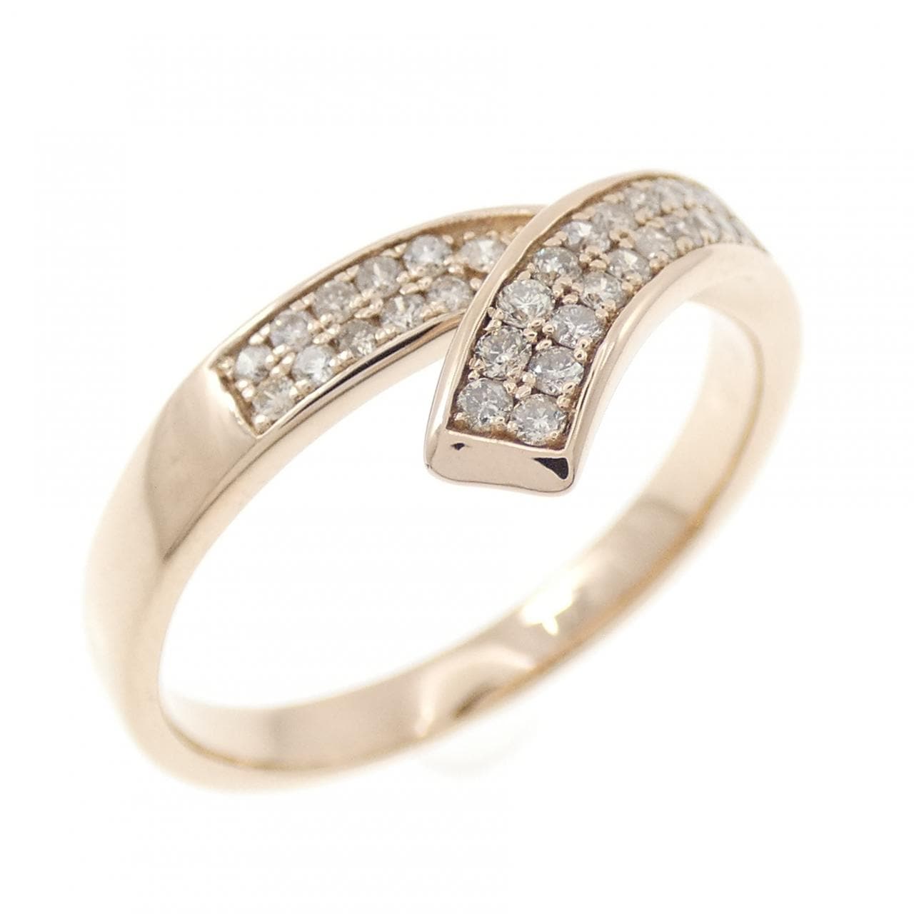 K18PG ダイヤモンド リング 0.21CT