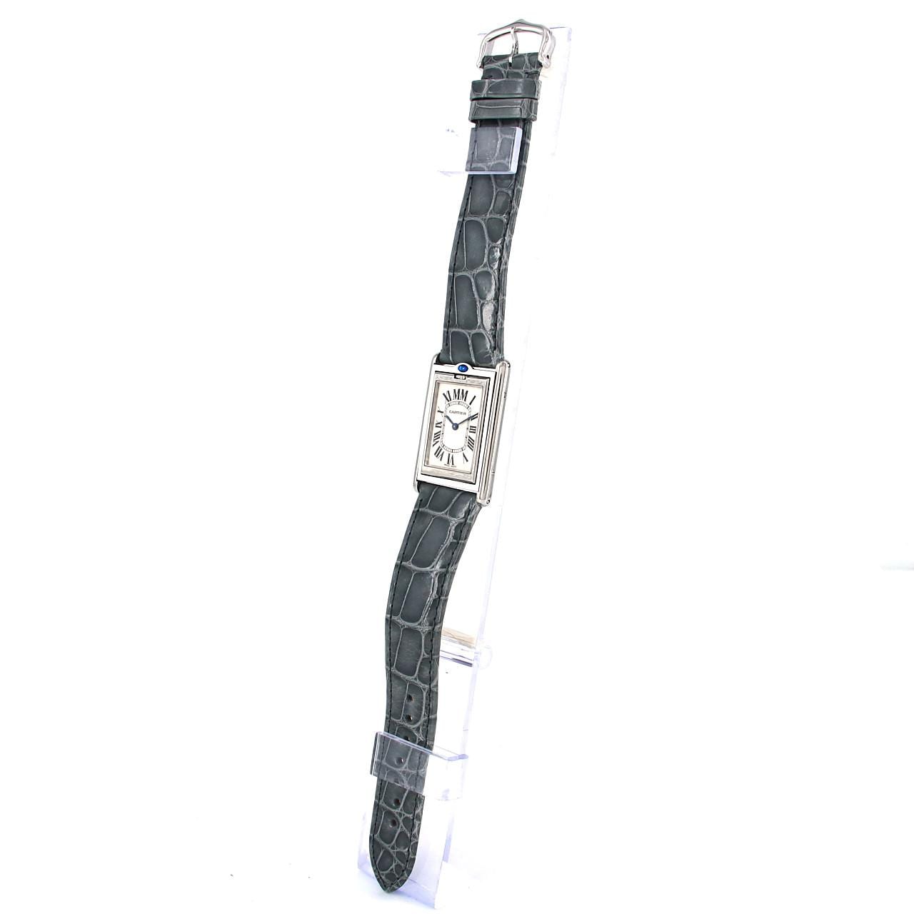 Cartier Tank Basculant LM Millennium LIMITED W1014458 SS手動上弦