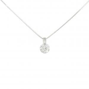 PT900/PT850 ソリティア ダイヤモンド ネックレス 1.017CT