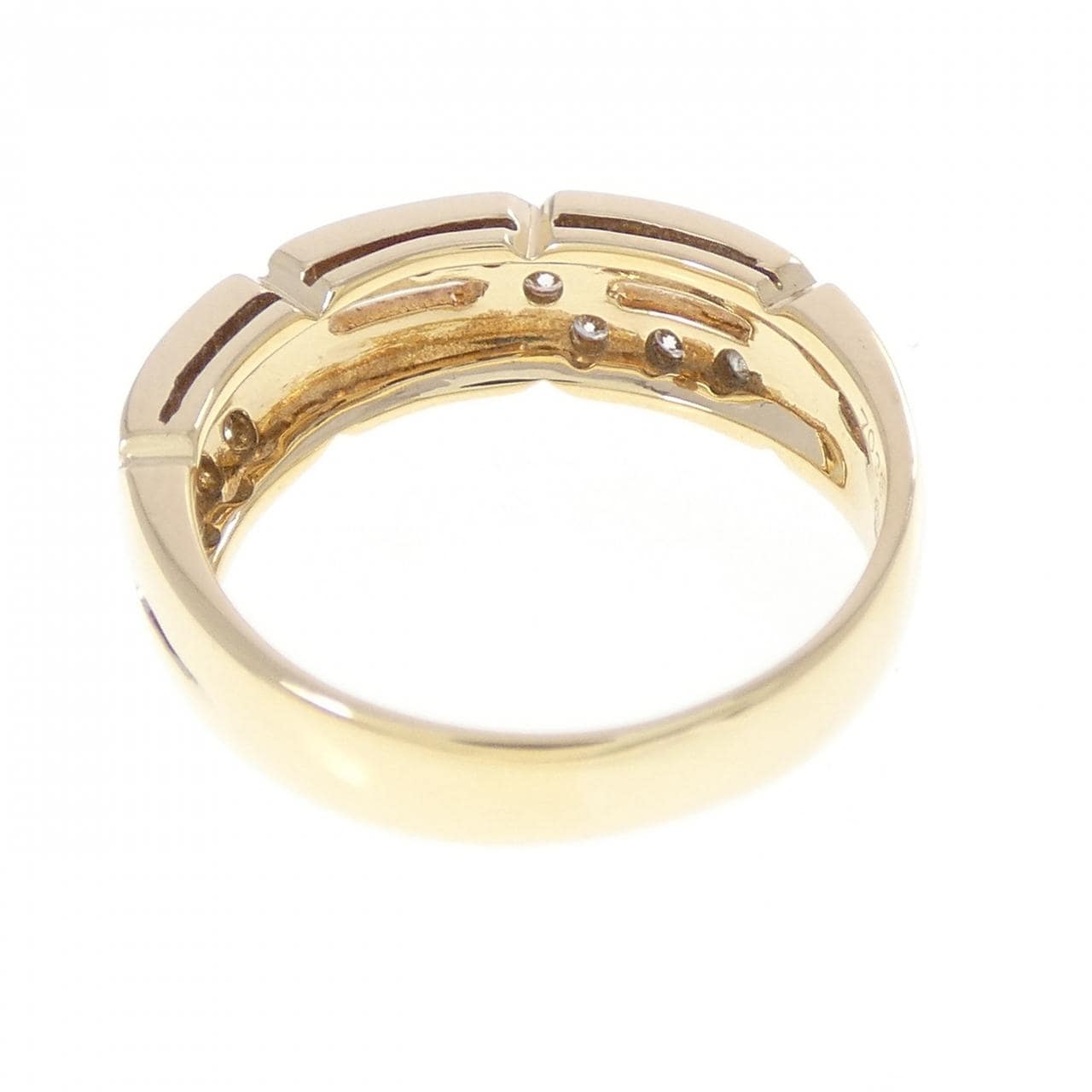 K18YG ダイヤモンド リング 0.10CT