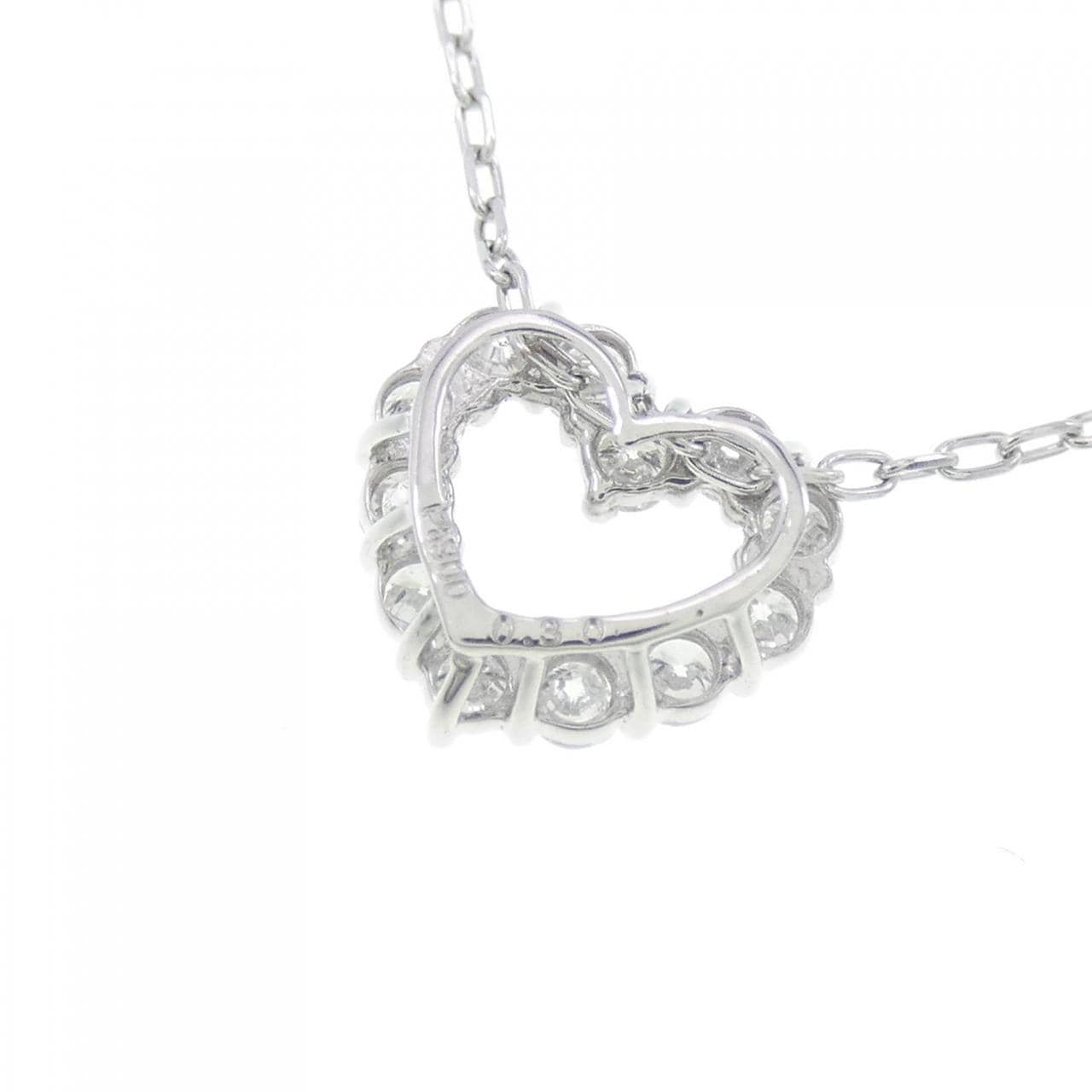 PT Heart Diamond Necklace 0.30CT