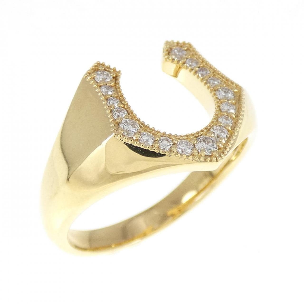 【新品】K18YG ダイヤモンド リング 0.20CT
