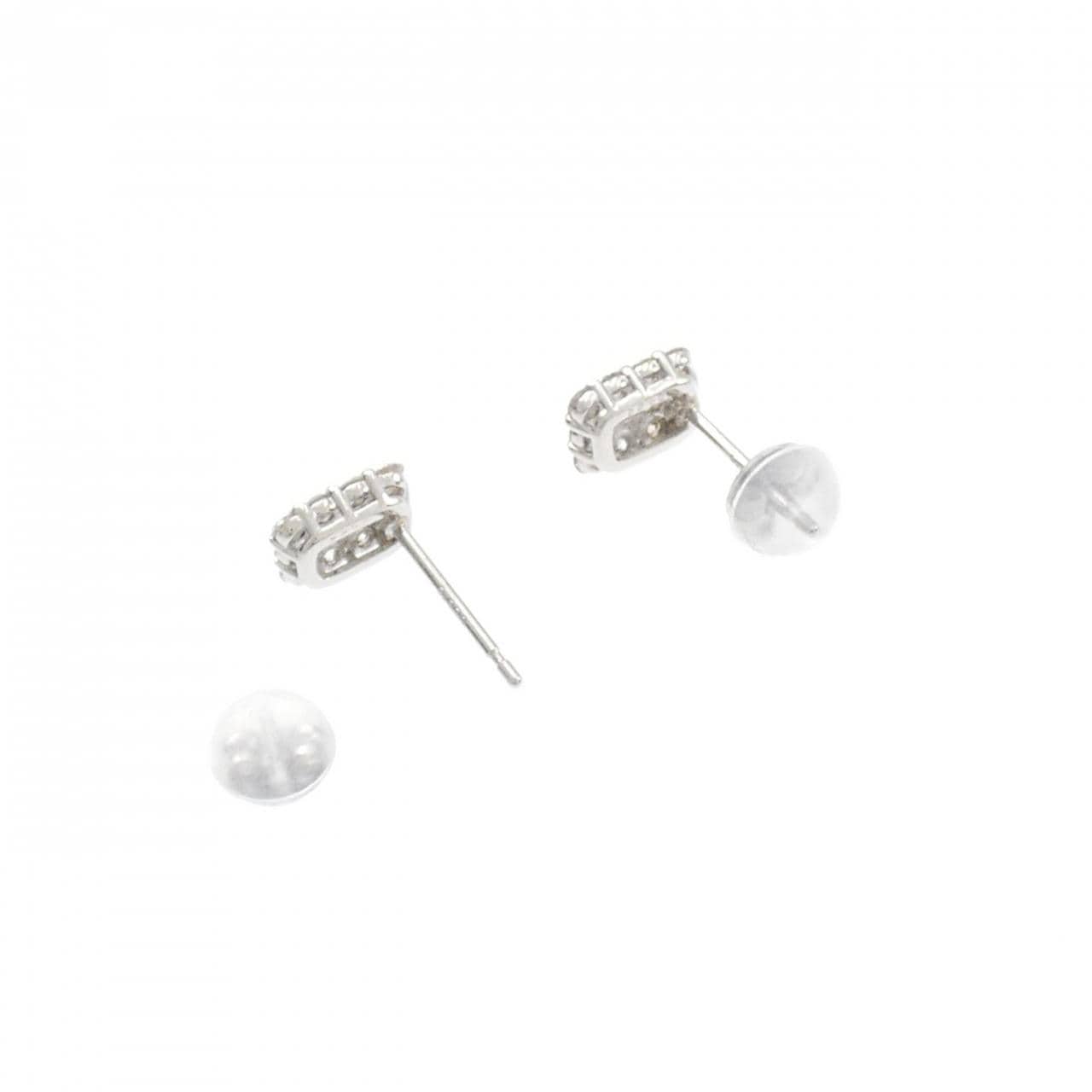 【新品】PT900 ダイヤモンド ピアス 0.44CT