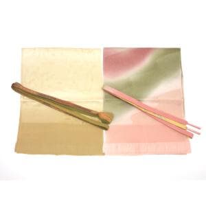【リメイク用】帯〆帯揚　２組セット