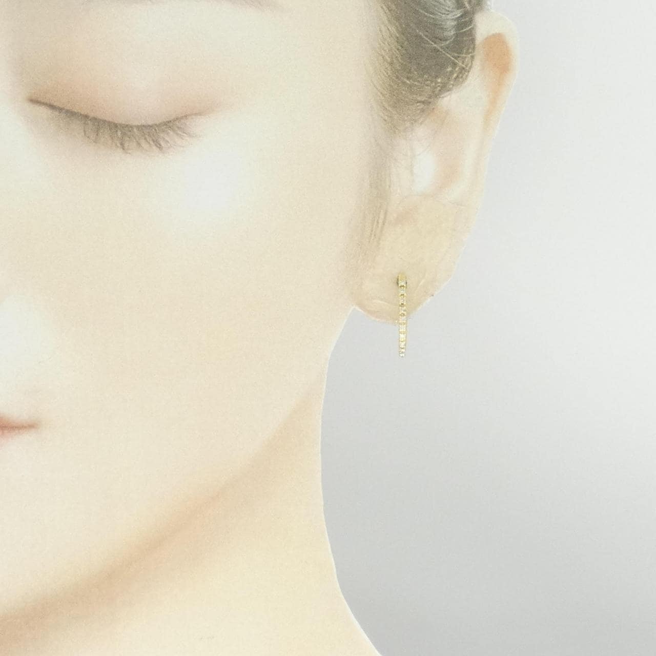 K18YG ダイヤモンド ピアス 0.20CT