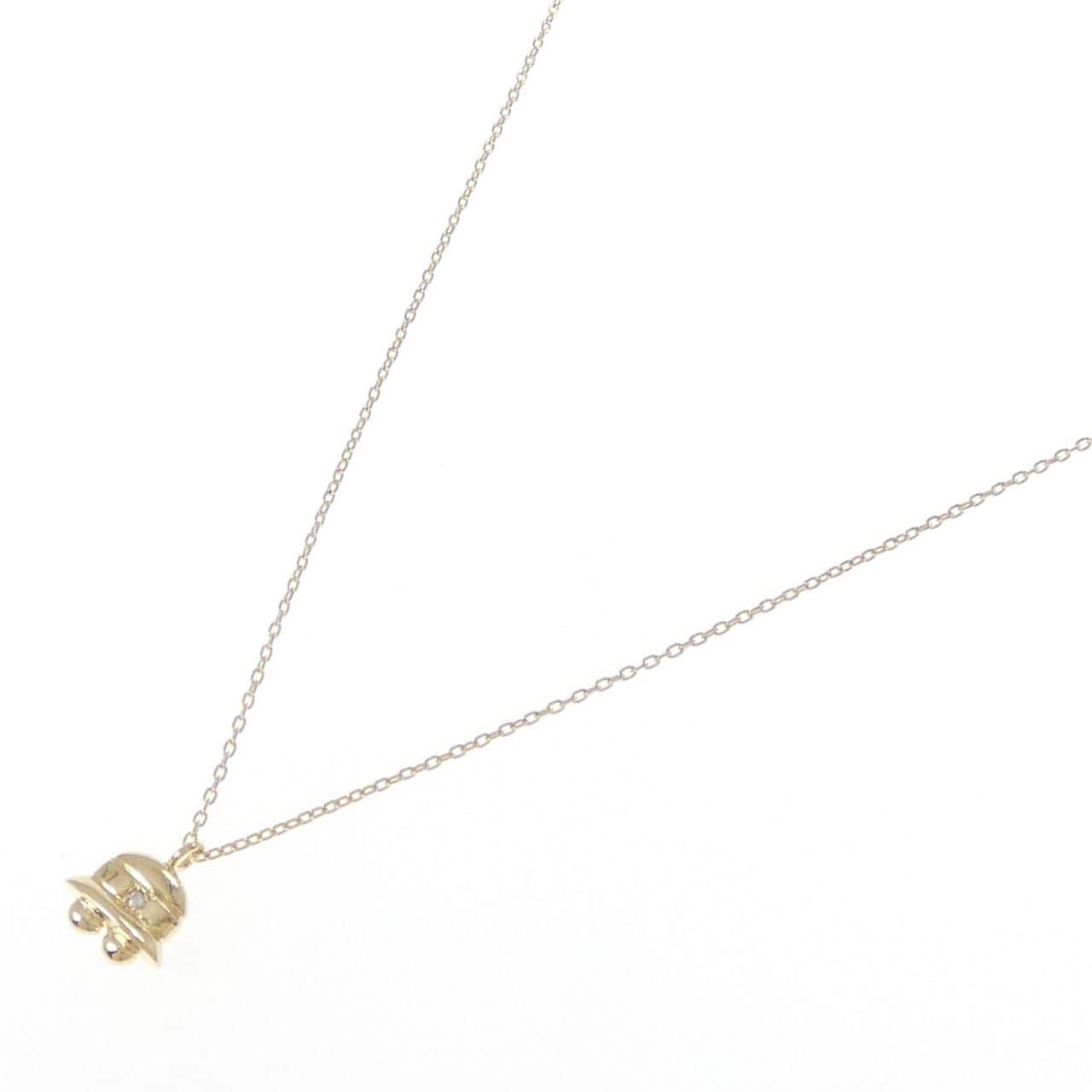 K18YG ダイヤモンド ネックレス 0.01CT