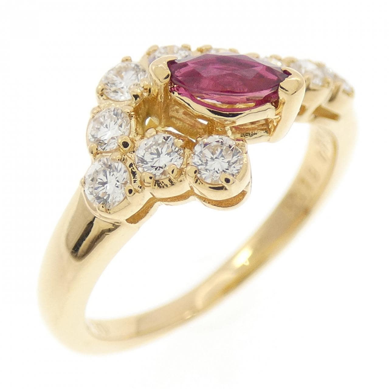 ポーラ ルビー リング 0.19CT