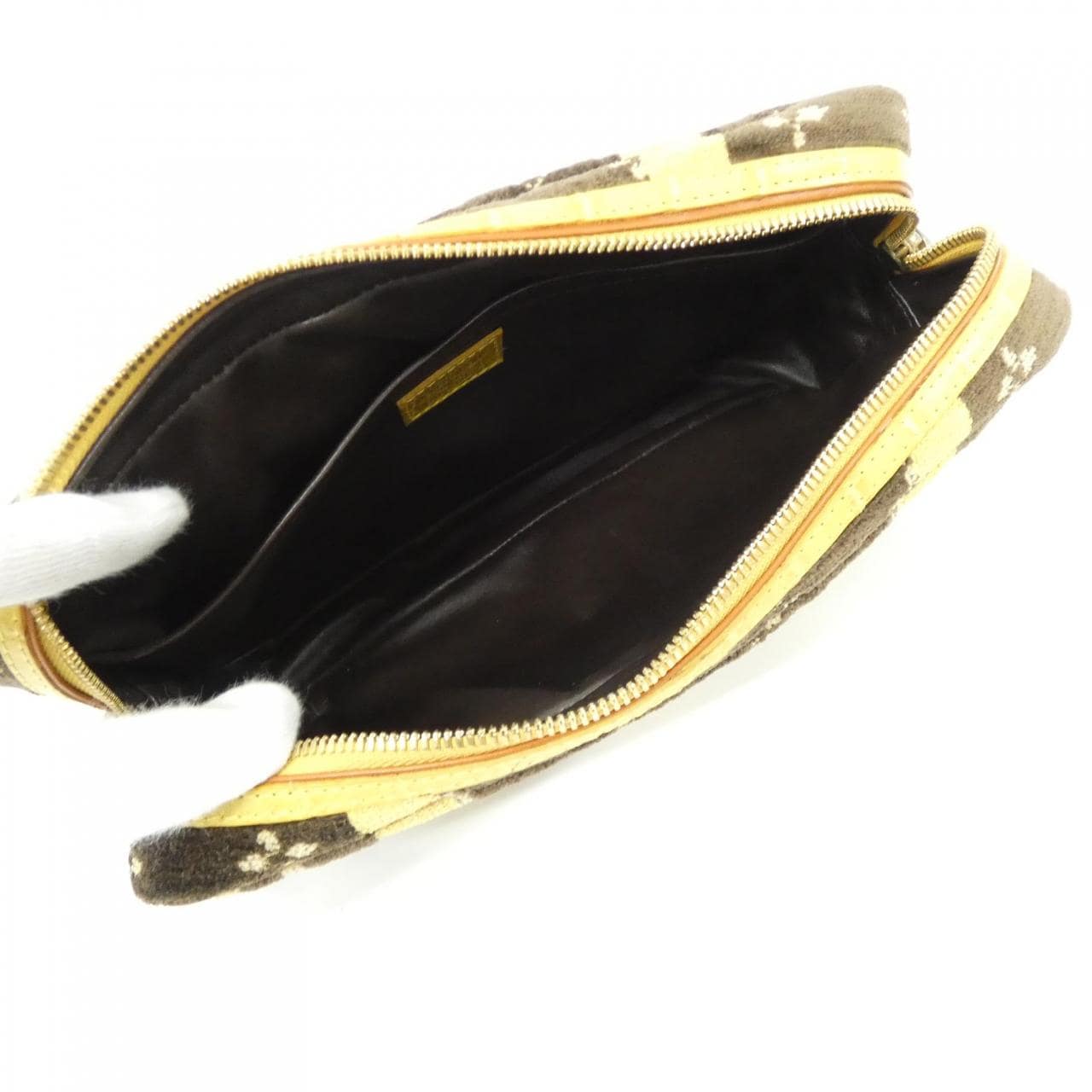 ルイヴィトン モノグラム トロンプルイユ トロカデロ M92711 ショルダーバッグ