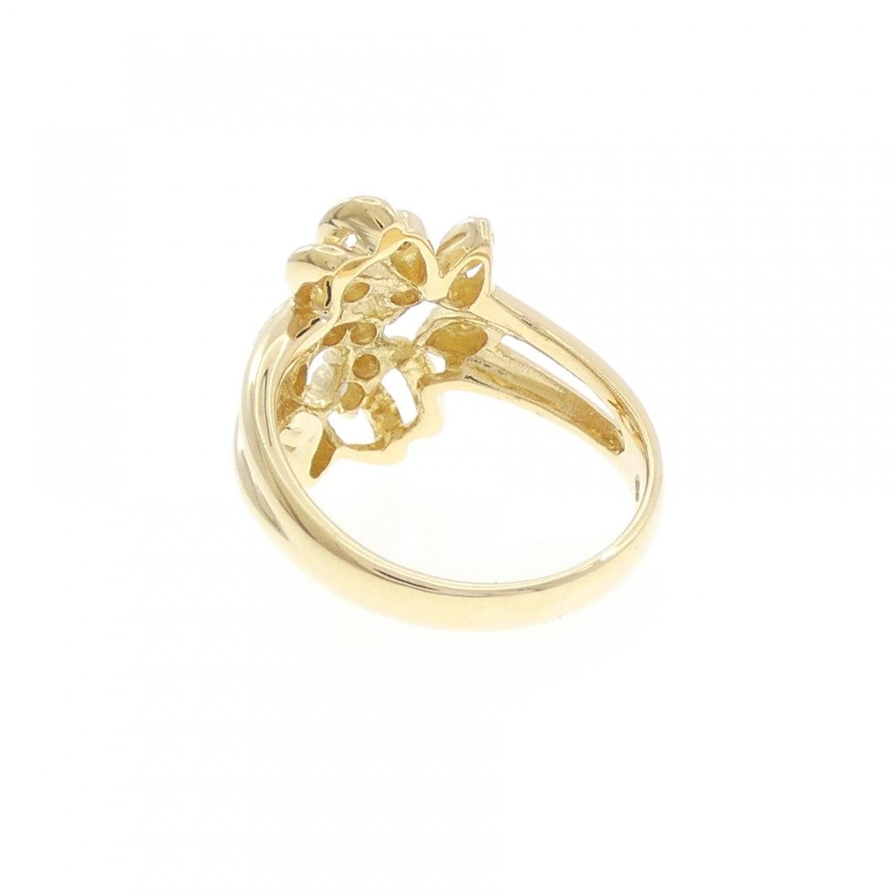 K18YG ダイヤモンド リング 0.24CT