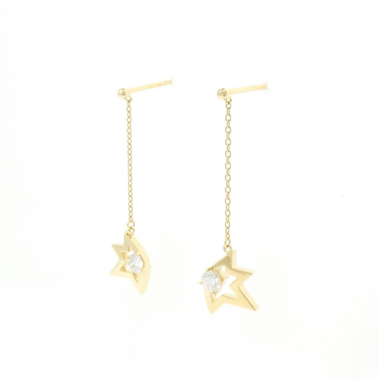 タサキ コメット ピアス 0.26CT
