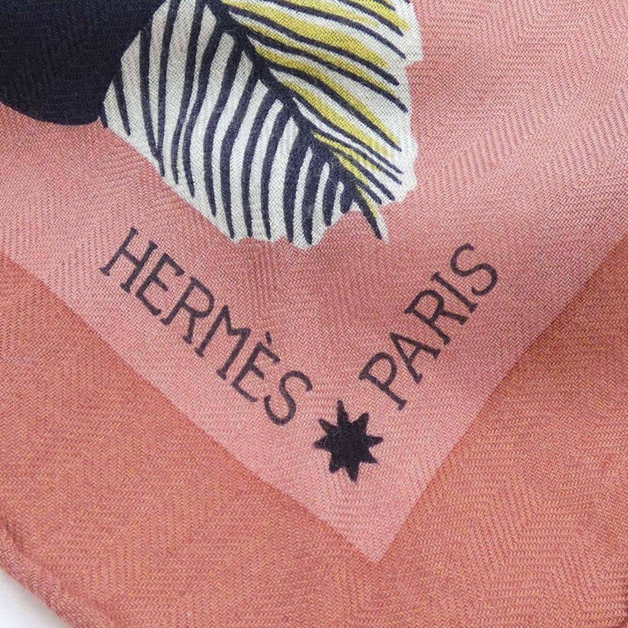 エルメス HERMES ZEBRA PEGASUS H363790S トライアングルジェアン ショール