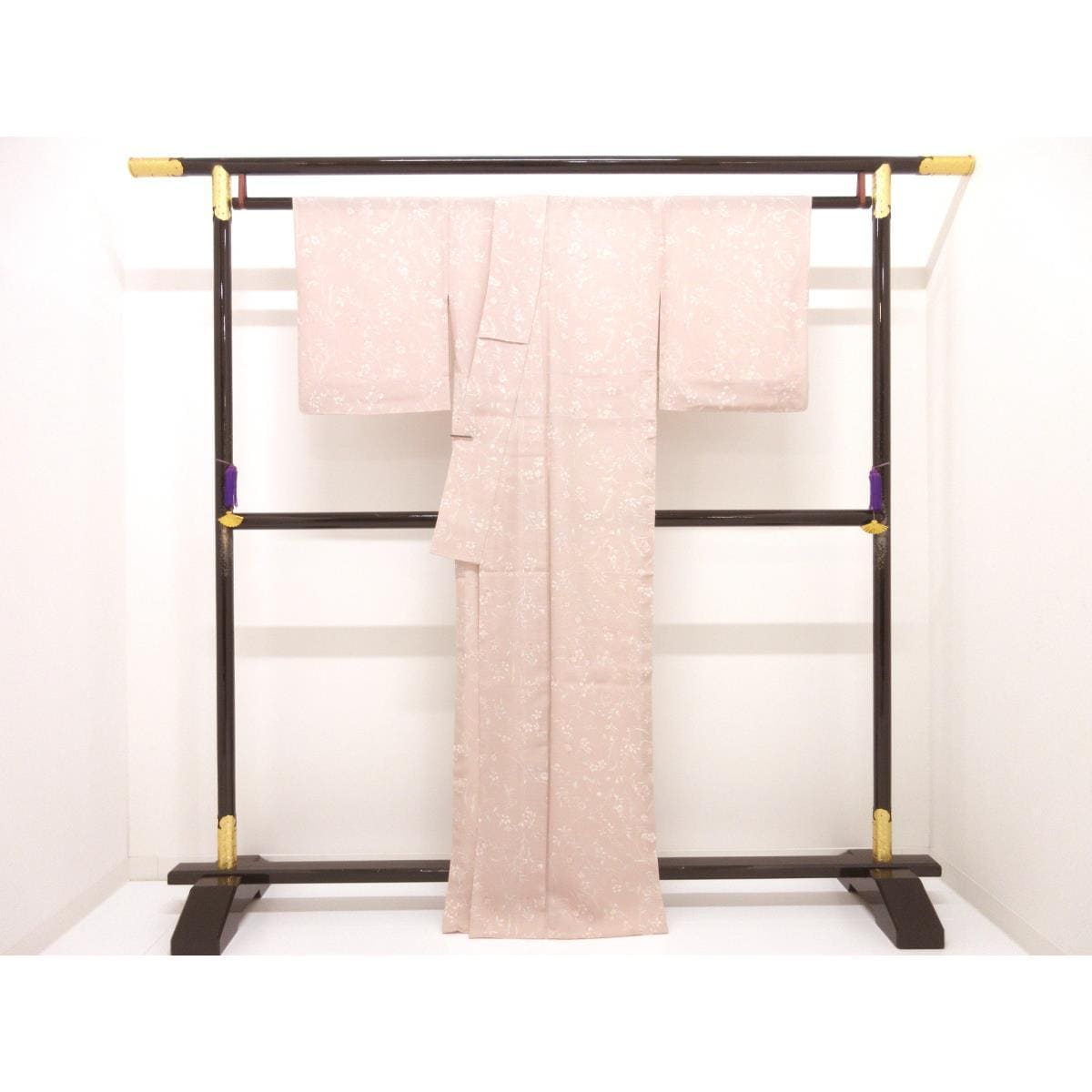 [未使用品] 單層和服，Ro-ori Komon，寬度 L