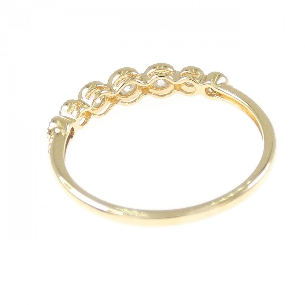 K18YG ダイヤモンド リング 0.21CT