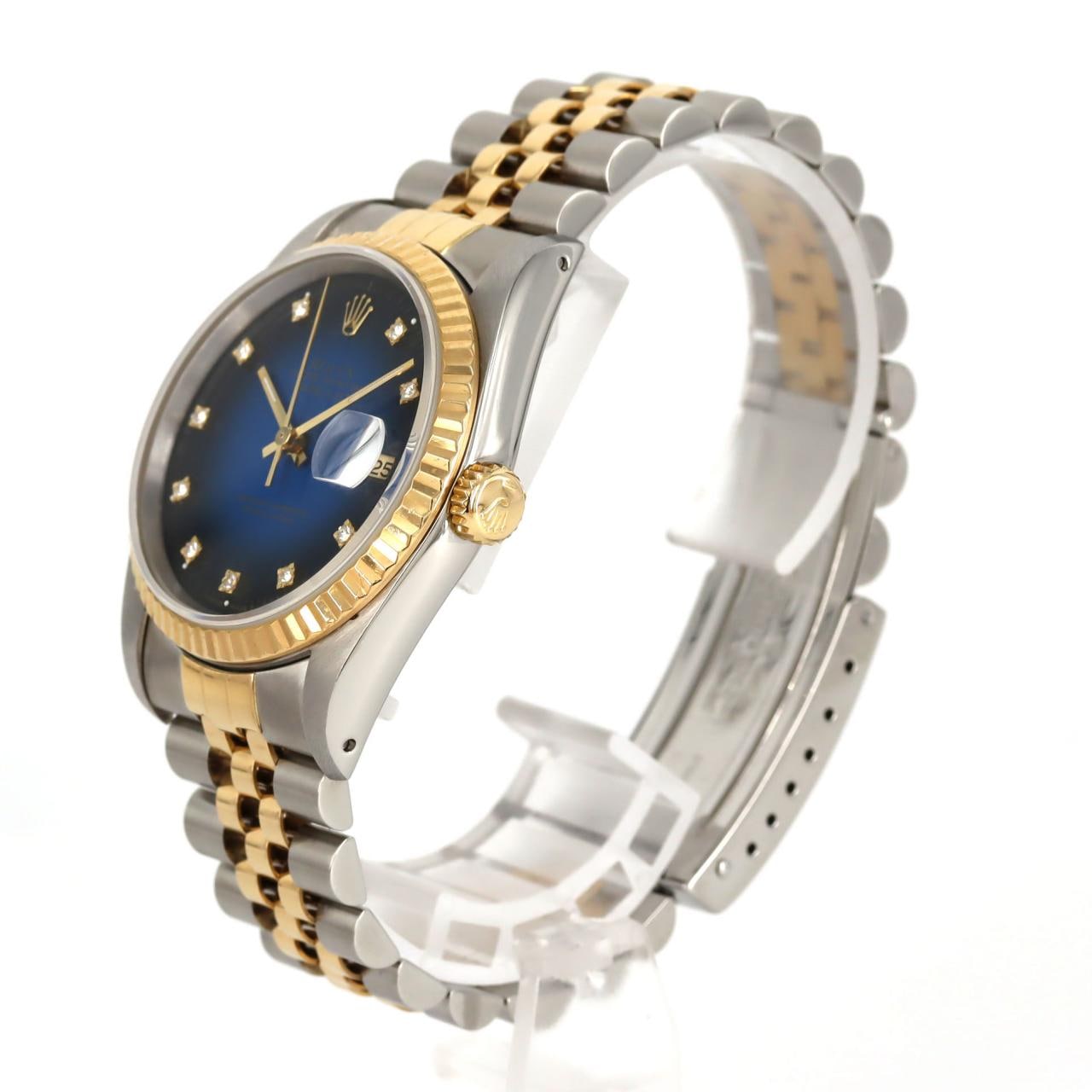 ROLEX Datejust 16233G.SSxYG自動上弦X 編號