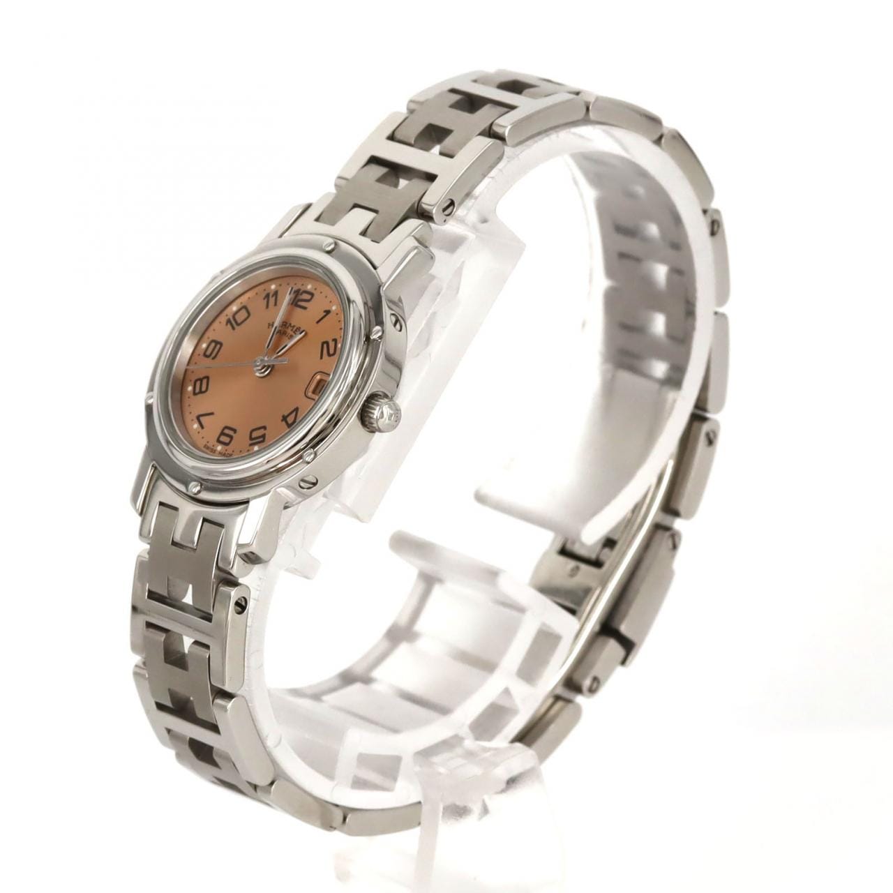 HERMES Clipper CL4.210 不锈钢石英