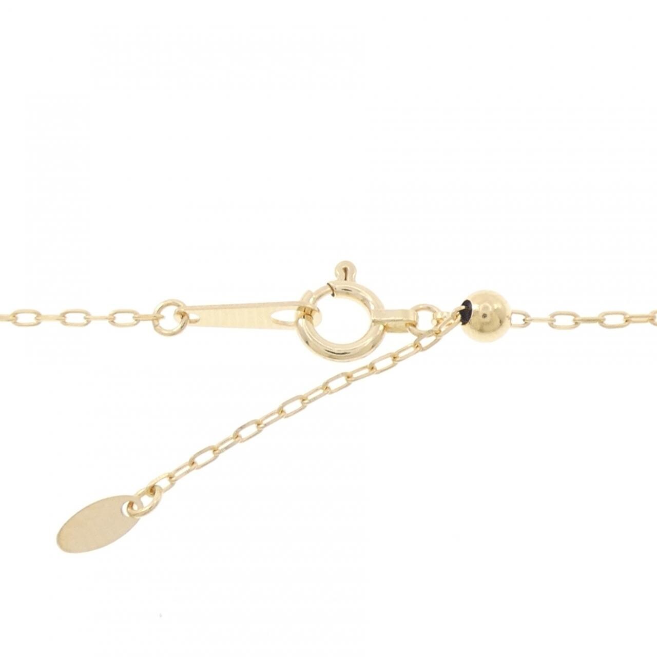 K18YG キャット ルビー ネックレス