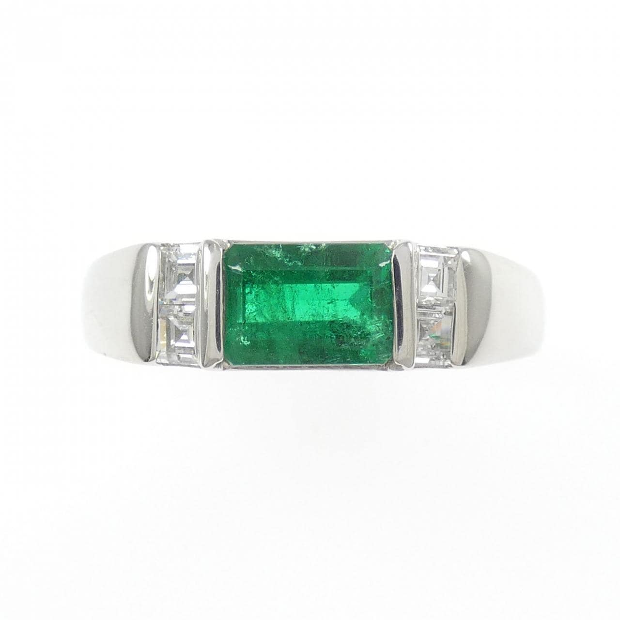 PT900 エメラルド リング 0.87CT