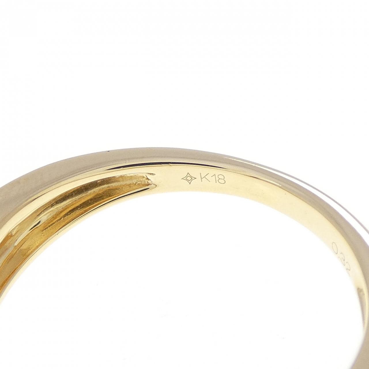 ジーエスティービー ダイヤモンド リング 0.32CT