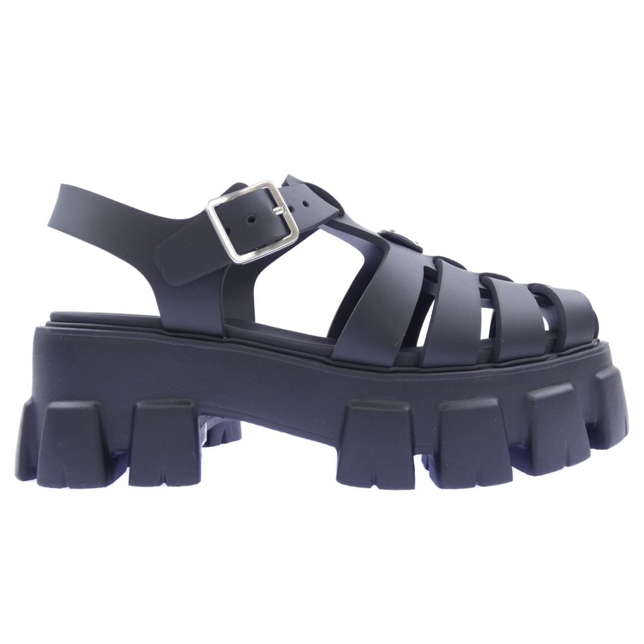 プラダ PRADA トライアングルロゴ モノリス 1X853M フォームラバー サンダル