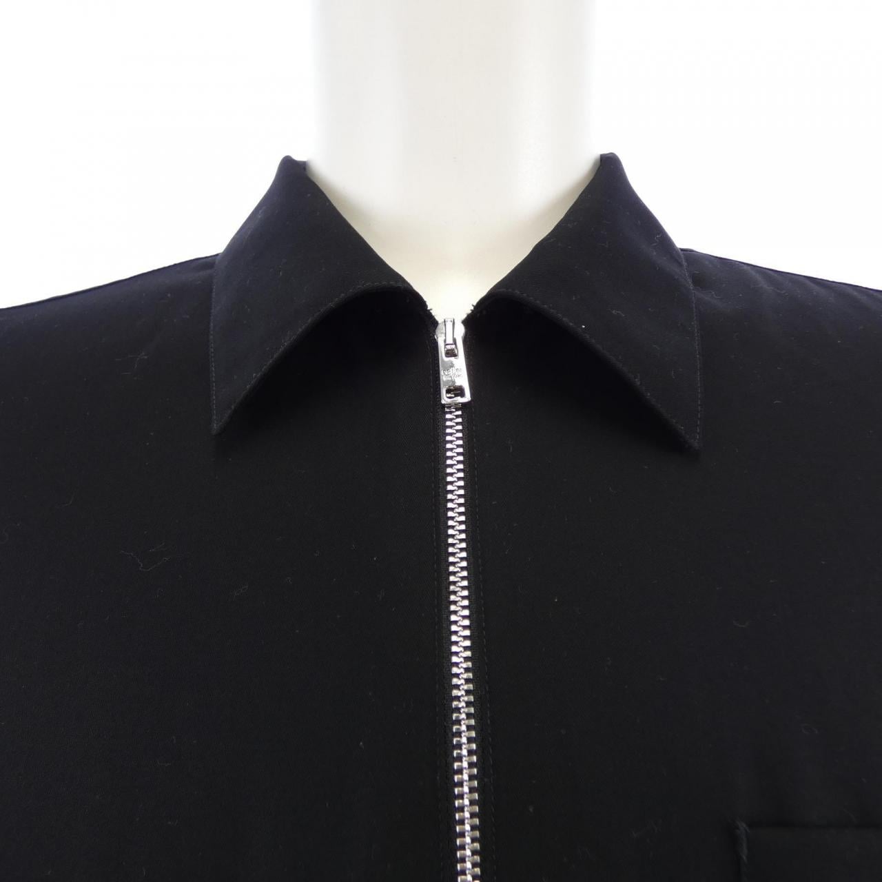 プラダ PRADA ジッパーシャツ トライアングルロゴ SC855 SOOO 19AM シャツ