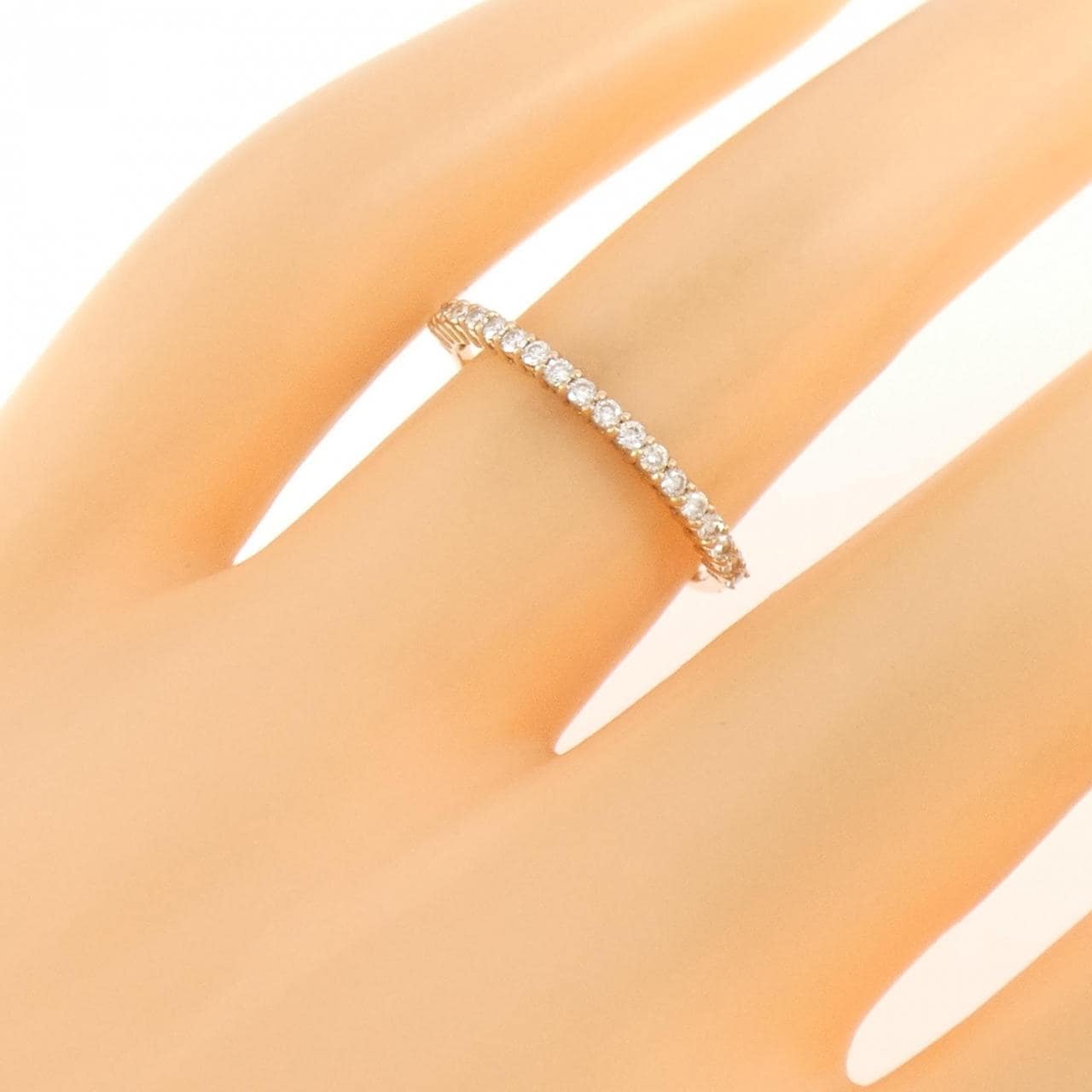 K18PG ダイヤモンド リング 0.20CT