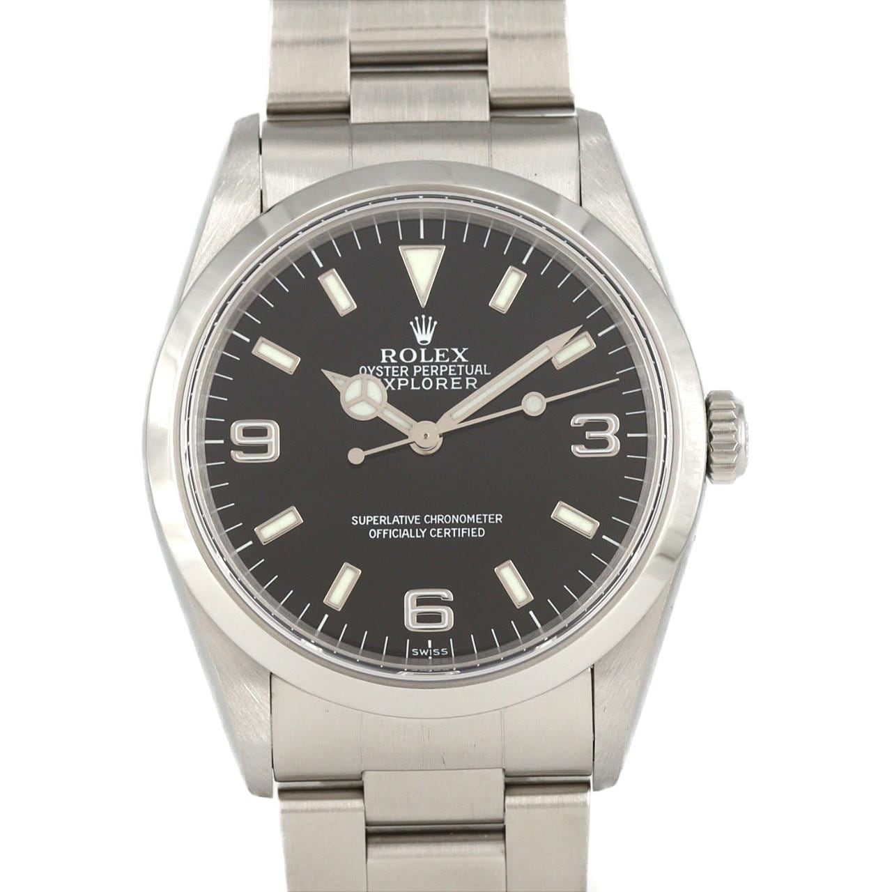 ロレックス エクスプローラーI 14270 SS 自動巻 A番