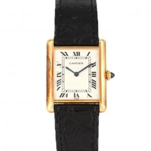 【ノーメンテナンス還元価格】カルティエ タンクLC LM YG W1504853 YG 手巻