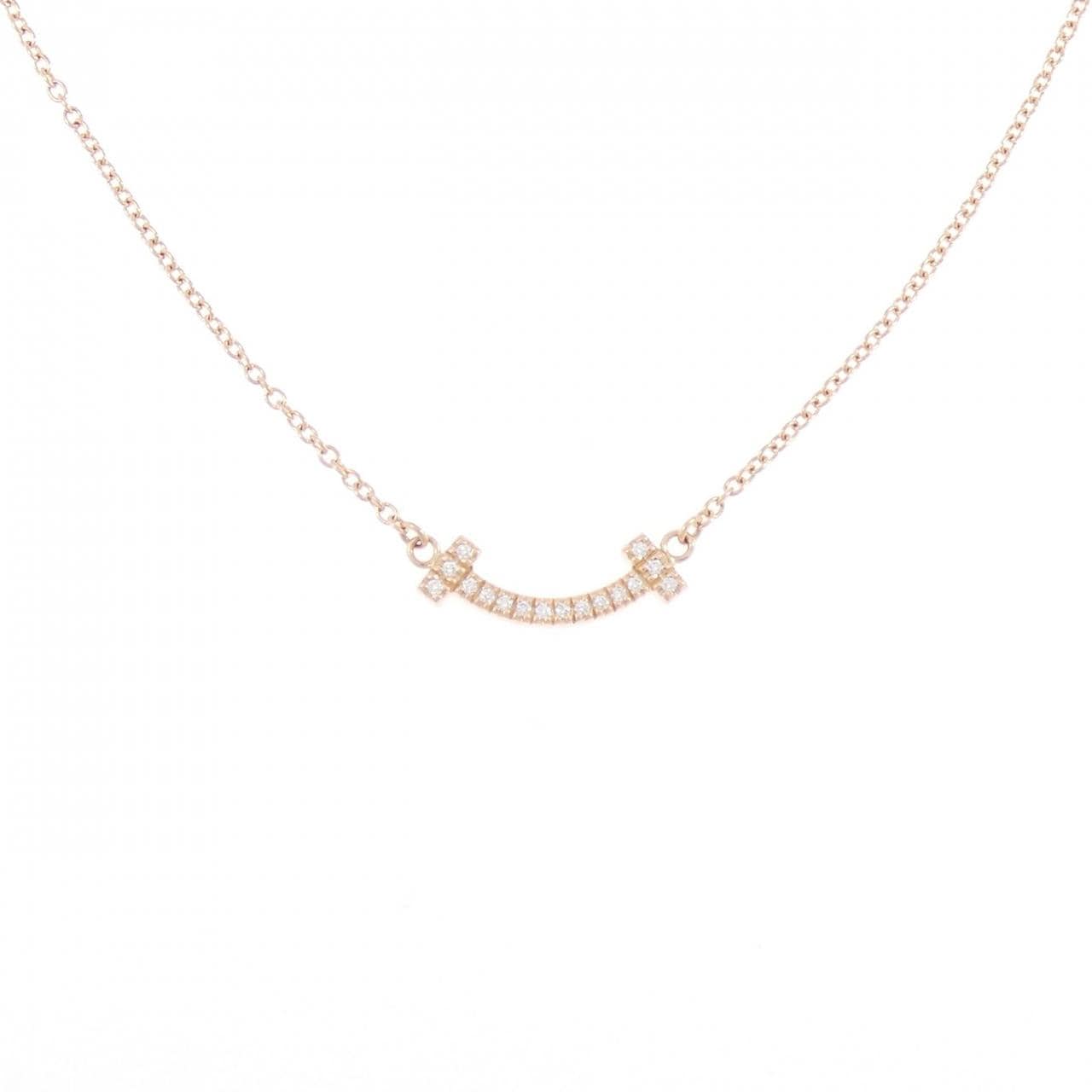 ティファニー Tスマイル ミニ ネックレス