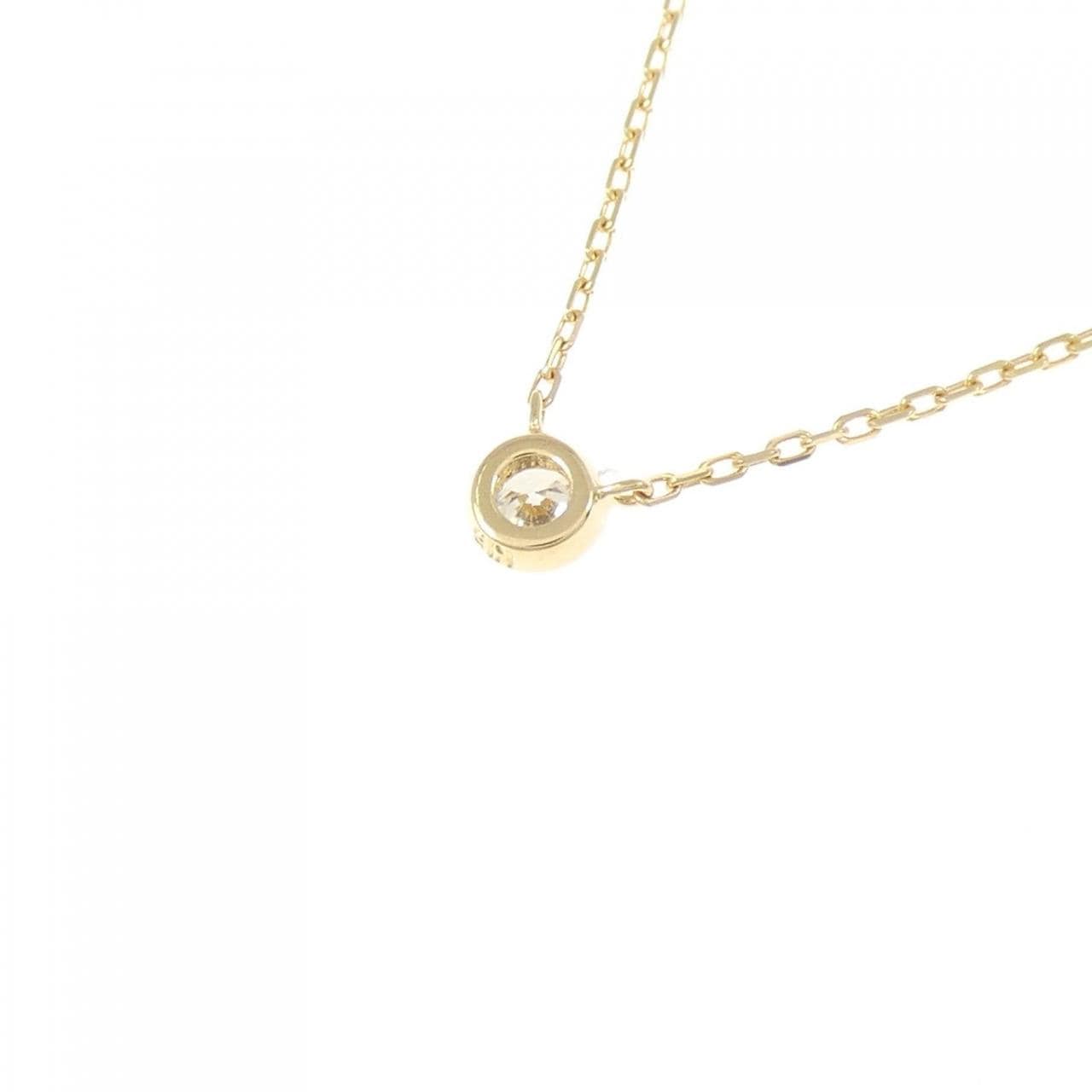 アガット ダイヤモンド ネックレス 0.07CT