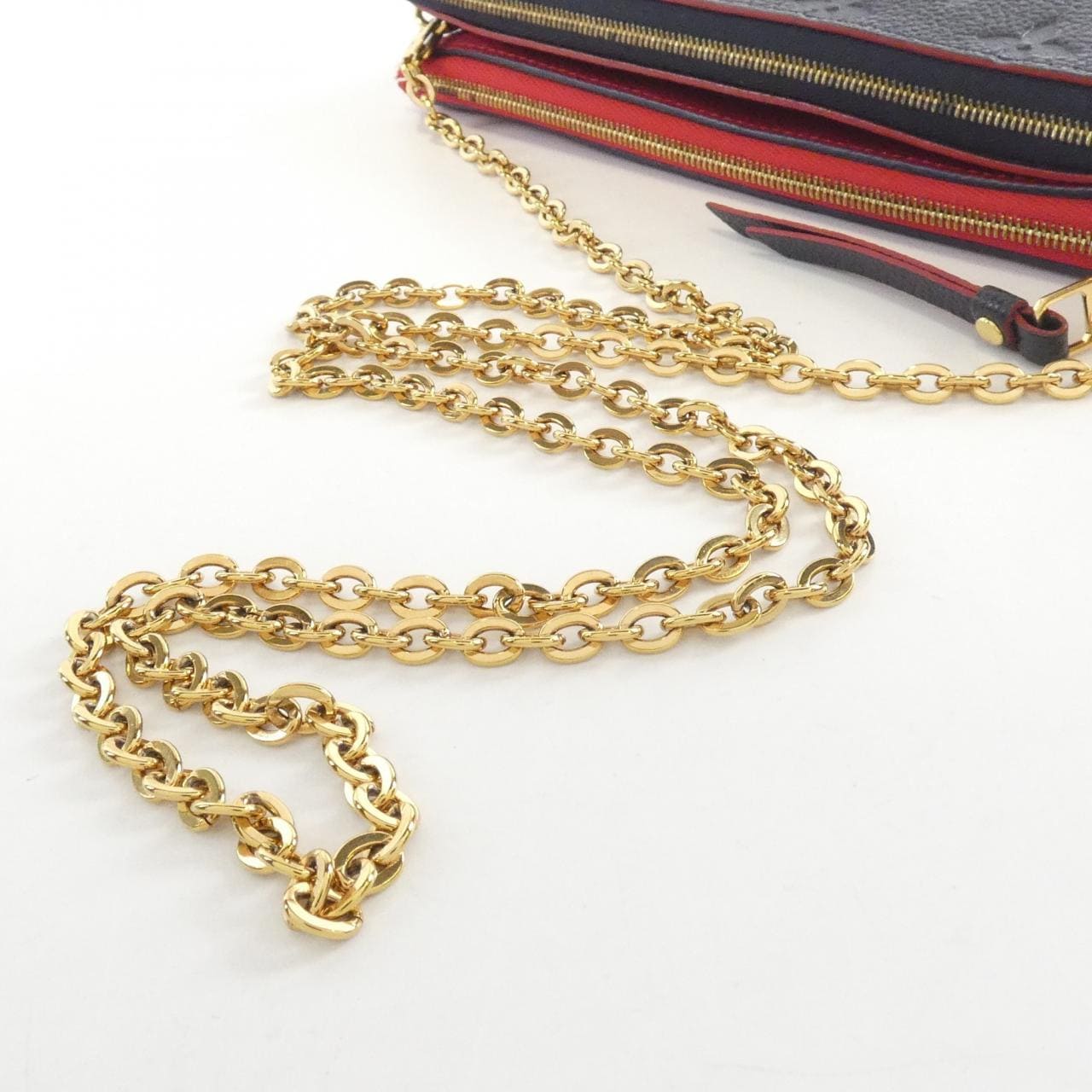 ルイヴィトン モノグラム アンプラント ポシェット ドゥーブル ジップ M63916 ショルダーバッグ