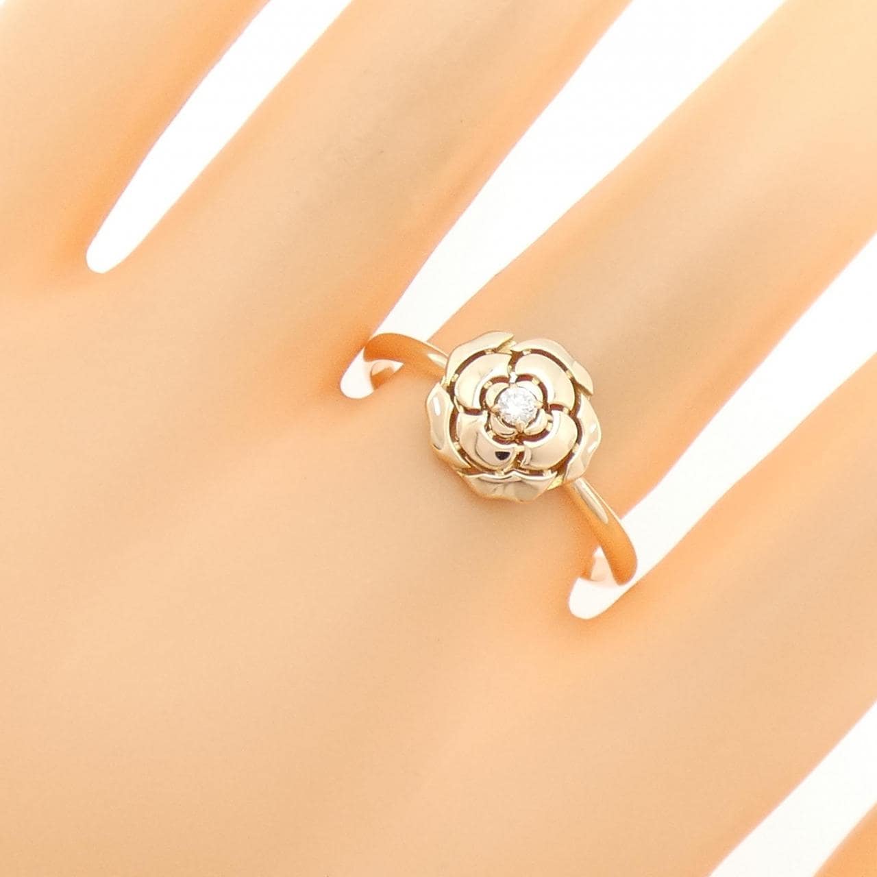 CHANEL camellia ring