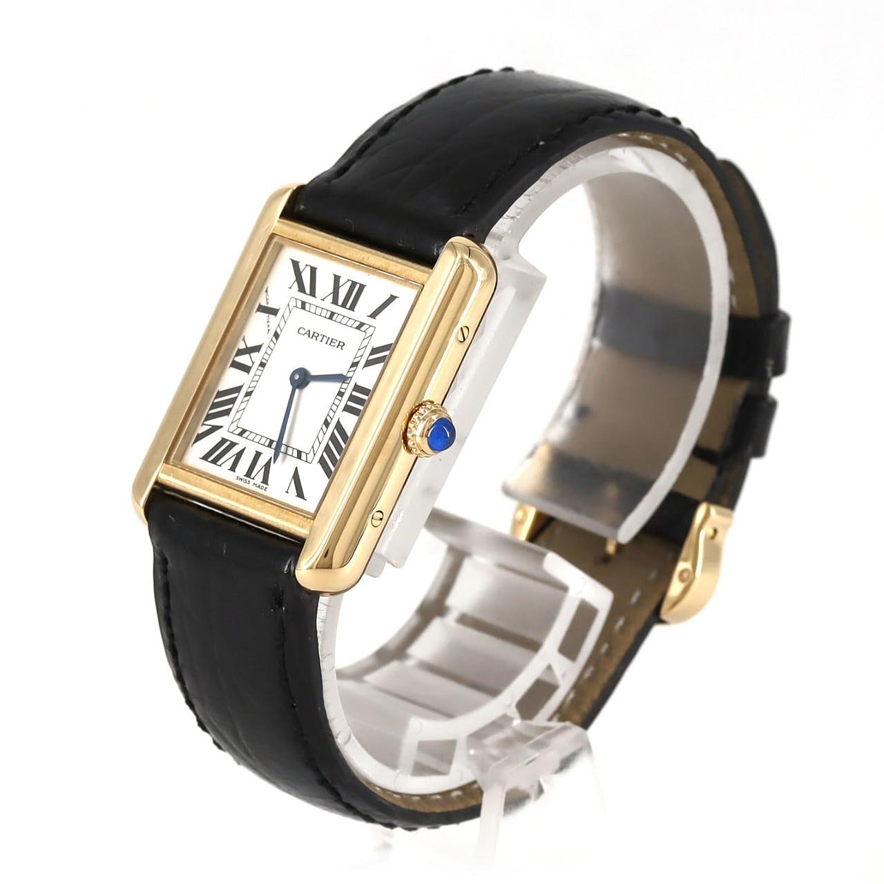 カルティエ タンクソロSM YGxSS W5200002 SSxYG クォーツ