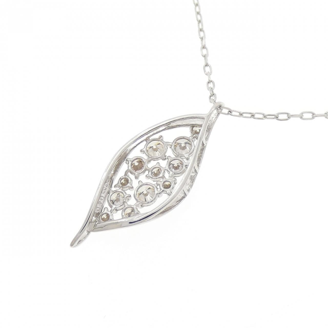 PT900/PT850 ダイヤモンド ネックレス 0.40CT
