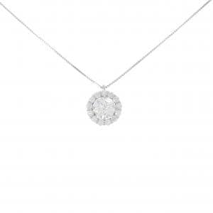 PT900/PT850 ダイヤモンド ネックレス 0.856CT E SI2 VG