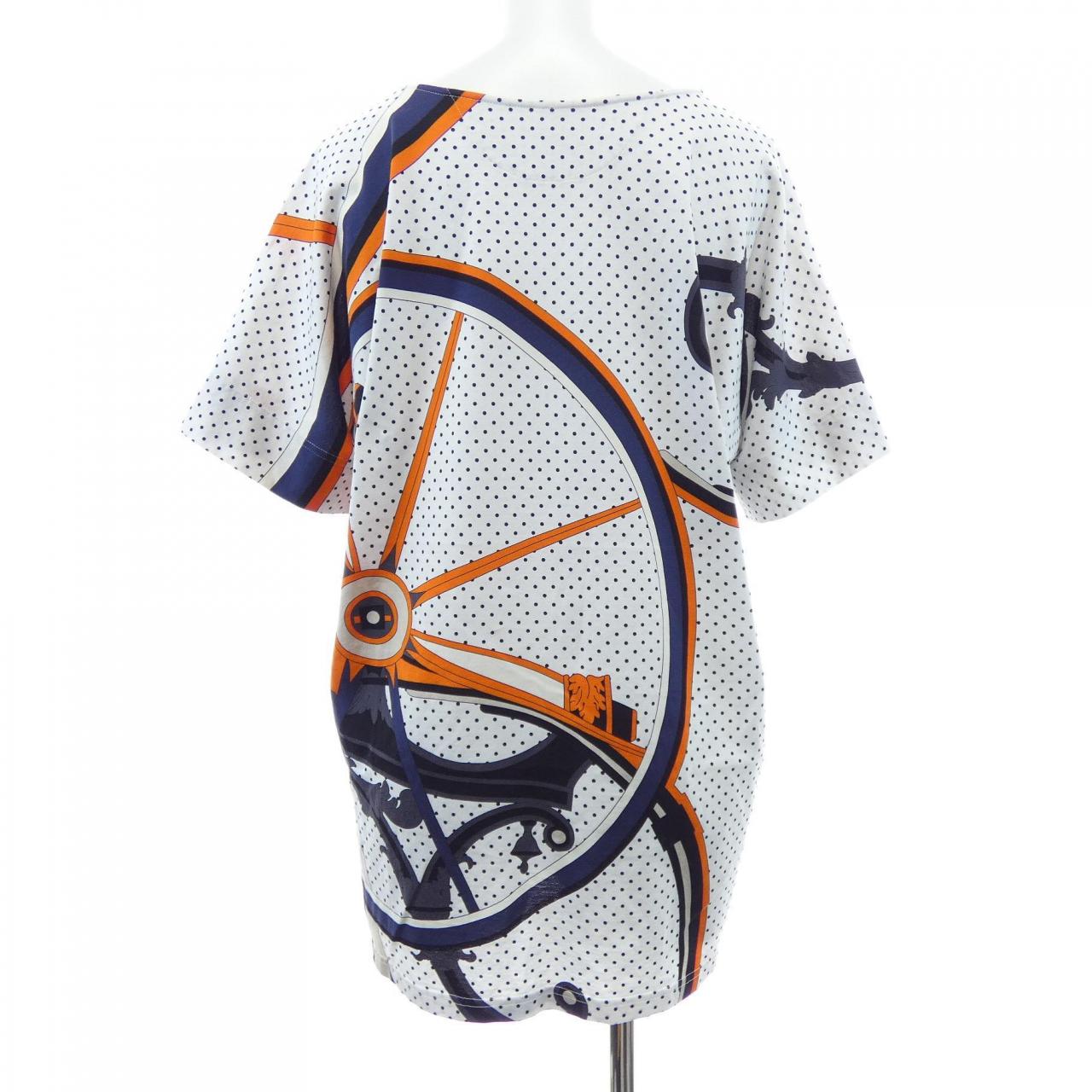 エルメス HERMES WASHINGTON'S CARRIAGE JERSEY *96-7600. Tシャツ