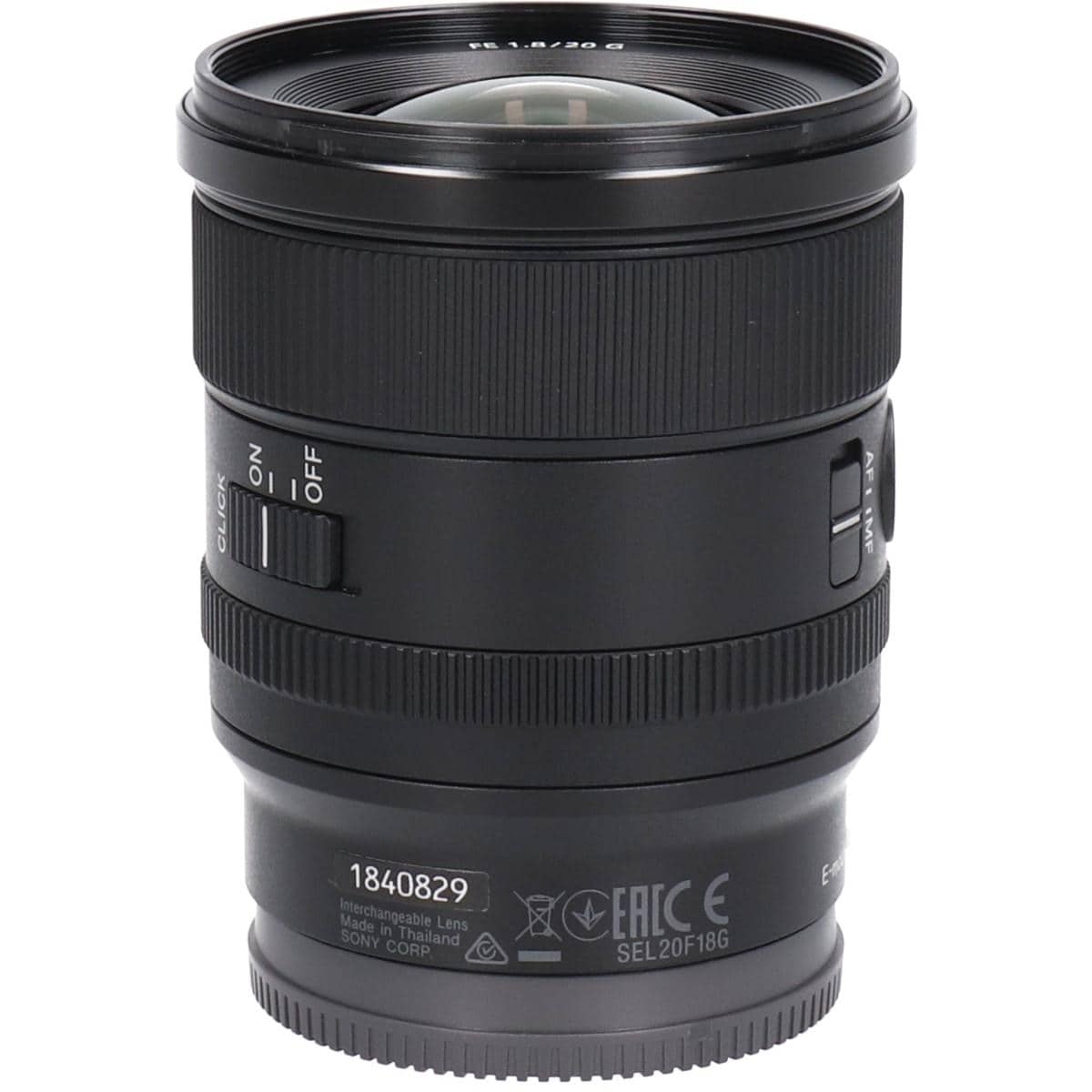 ＦＥ２０ｍｍ　Ｆ１．８Ｇ（ＳＥＬ２０Ｆ１８Ｇ）
