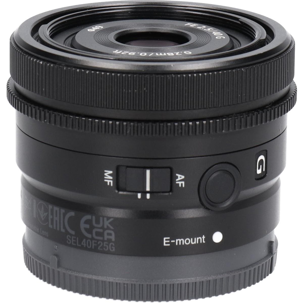 ＦＥ４０ｍｍ　Ｆ２．５Ｇ（ＳＥＬ４０Ｆ２５Ｇ）
