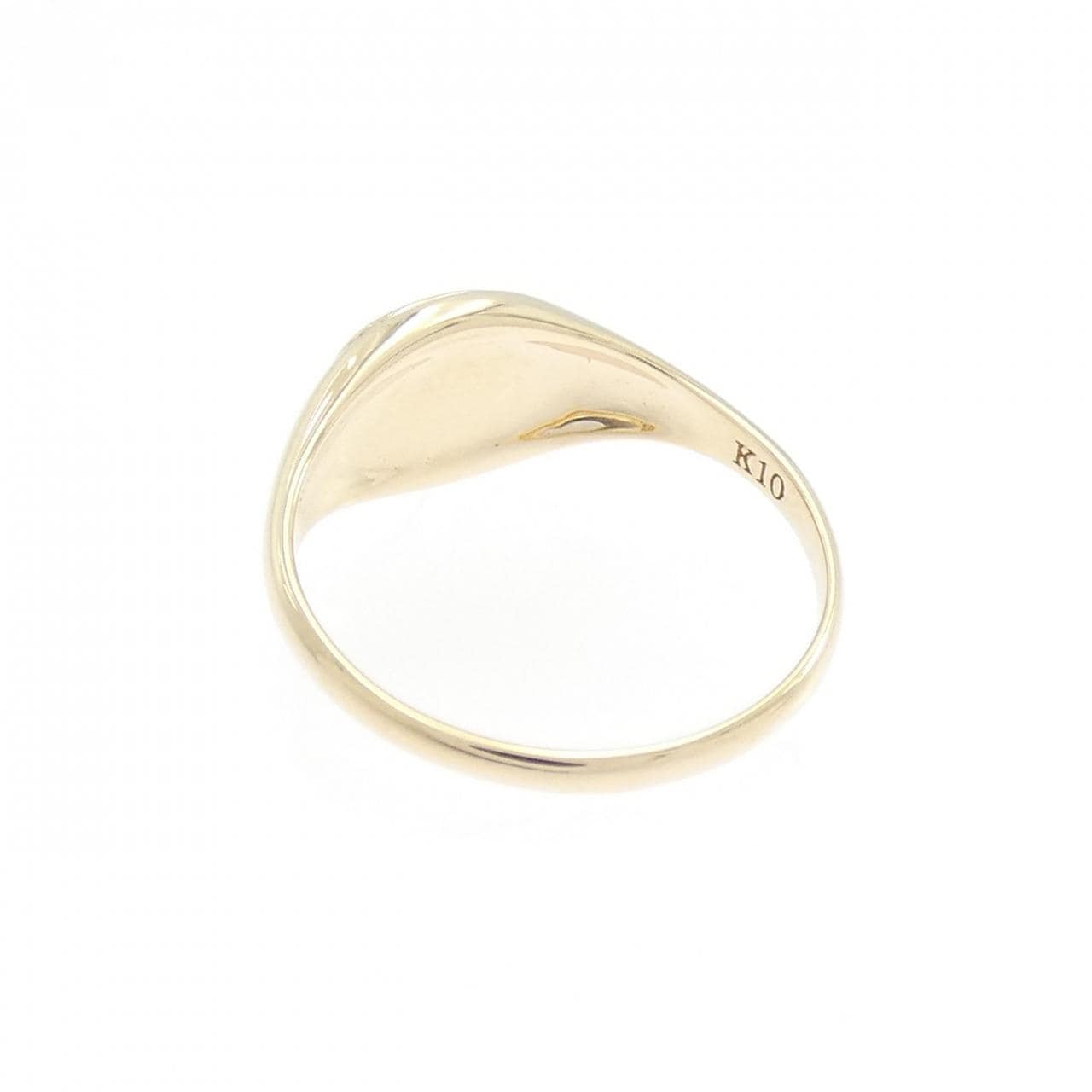 アーカー エリプスイニシャル ピンキーリング