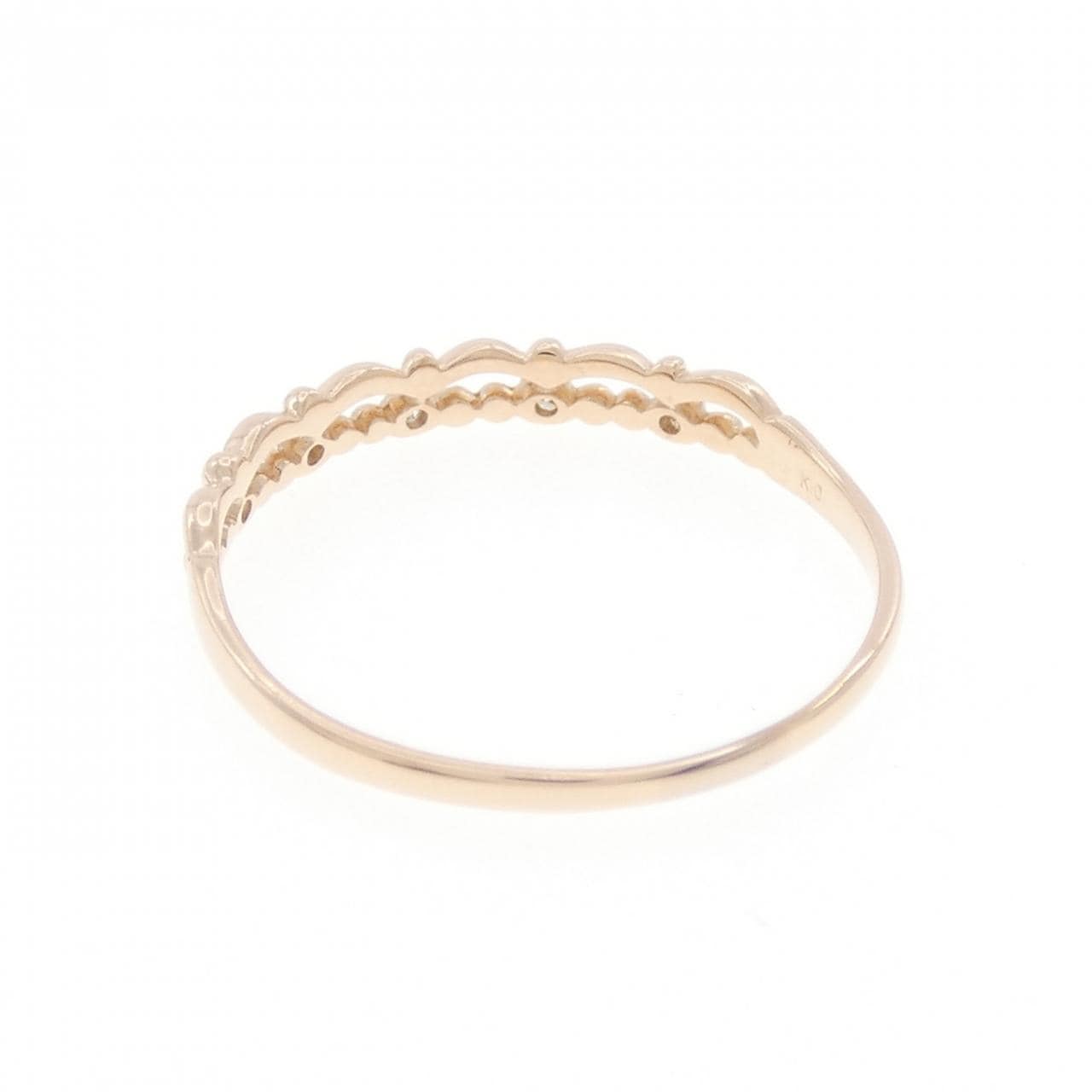 K10PG ダイヤモンド リング 0.02CT