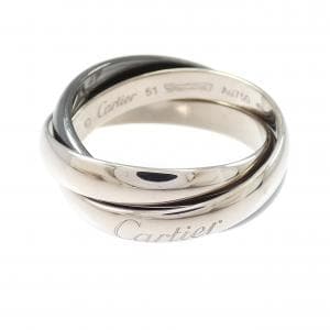カルティエ トリニティ ブラック&ホワイト リング