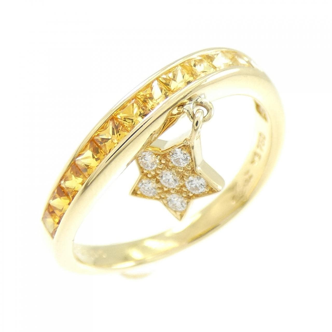 ジュネ サファイヤ リング 0.68CT