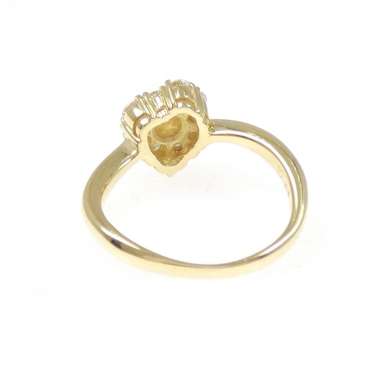 K18YG ダイヤモンド リング 0.60CT
