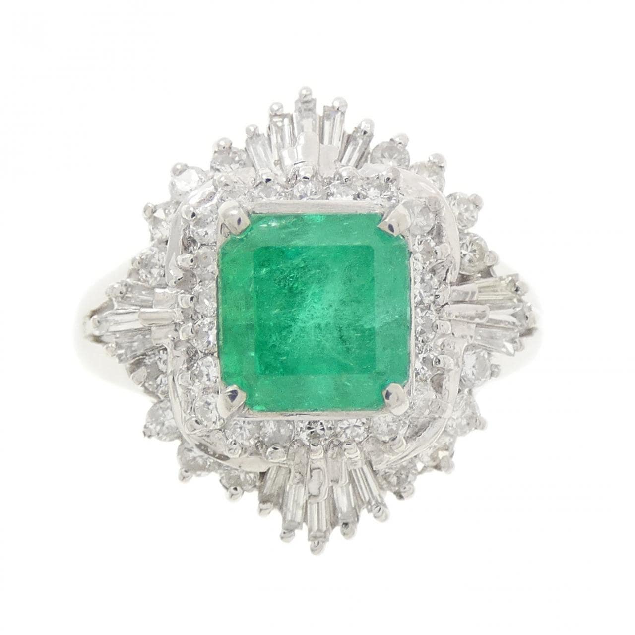 PT900 エメラルド リング 1.43CT