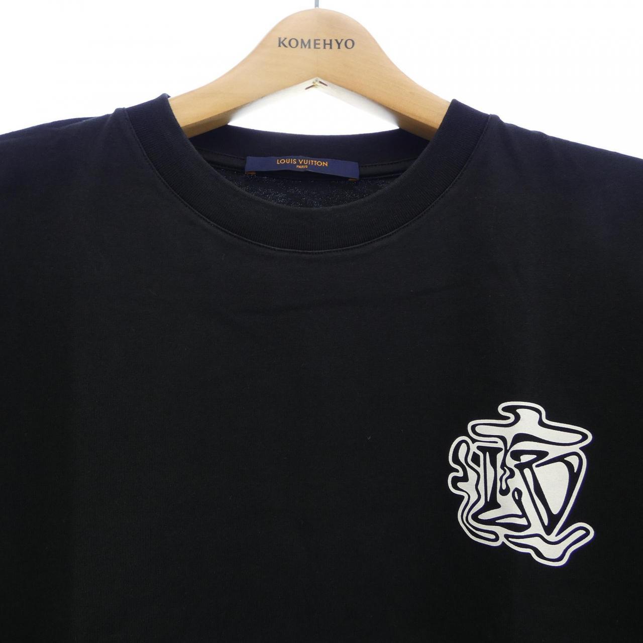 ルイヴィトン LOUIS VUITTON LVスモークプリンテッド HHY90WNPG Tシャツ