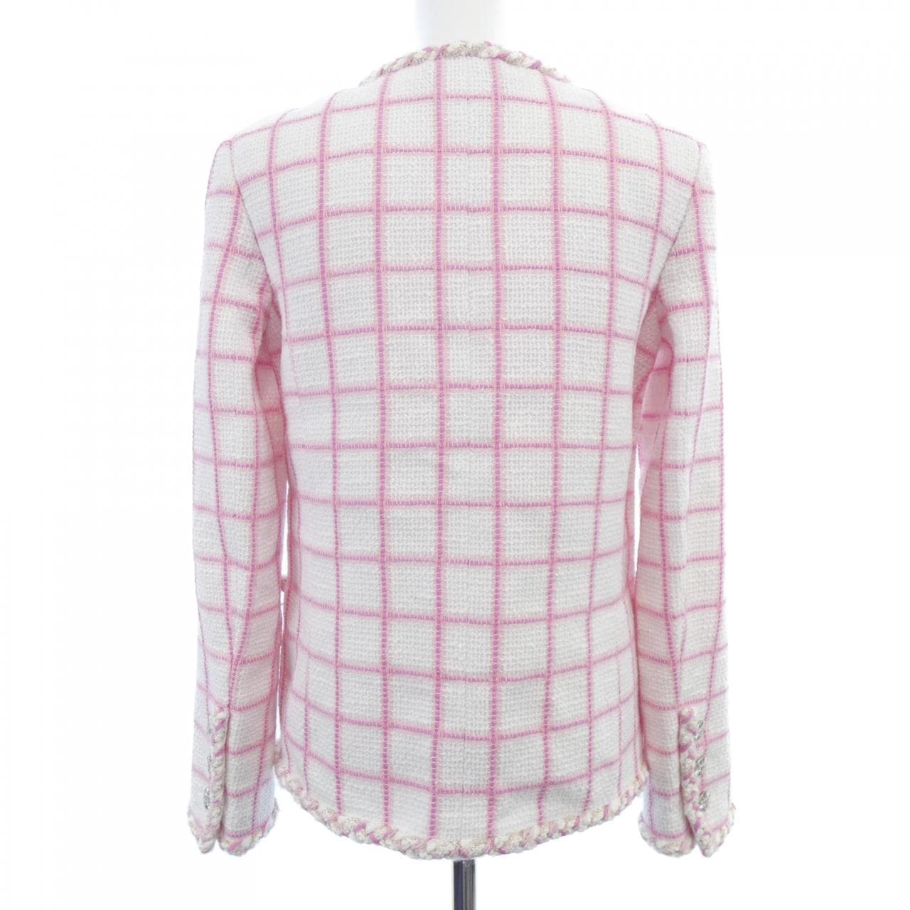 シャネル CHANEL LOOK38 P73947V65544 23C ノーカラージャケット