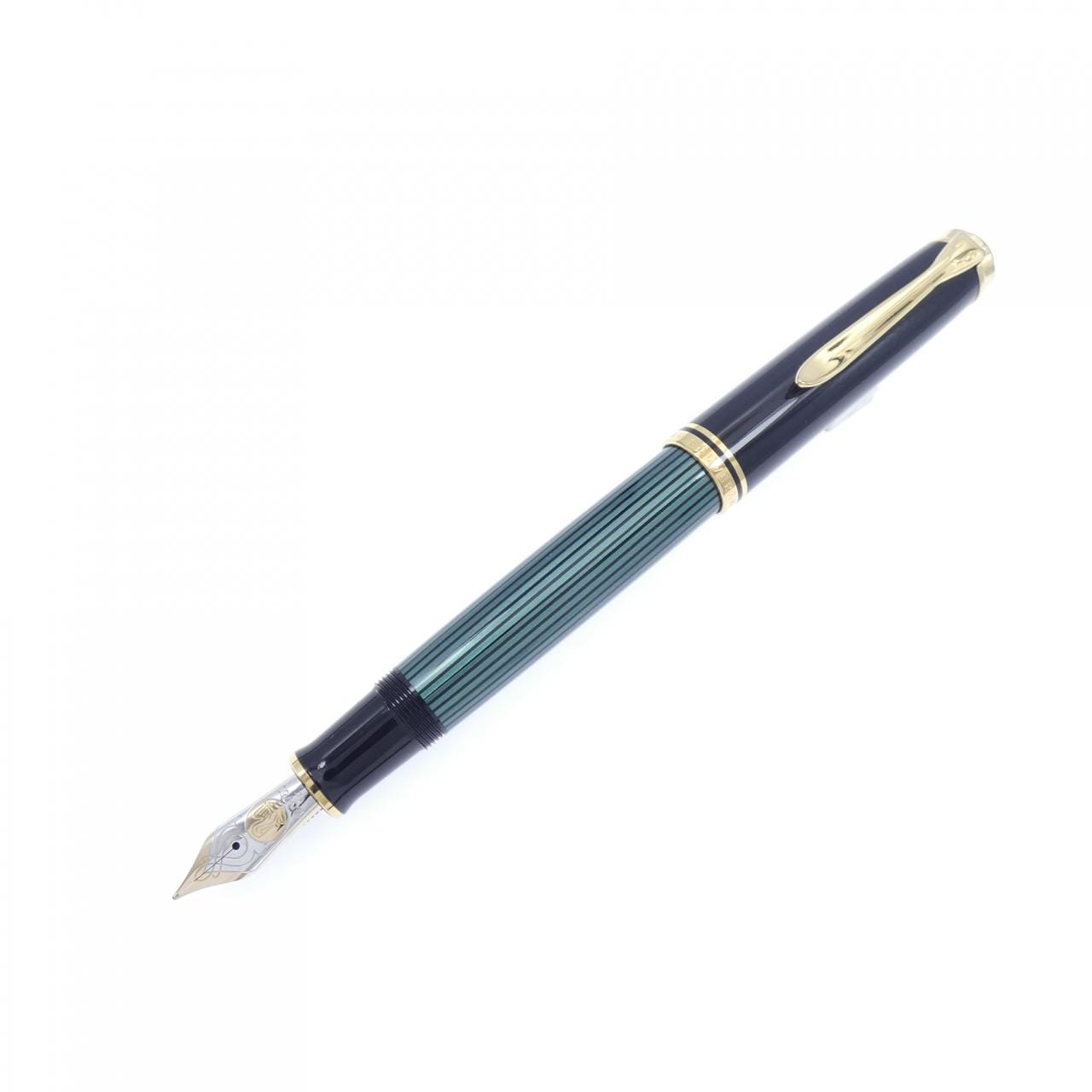 Pelikan Souveraine M800 Green Stripe Fountain Pen