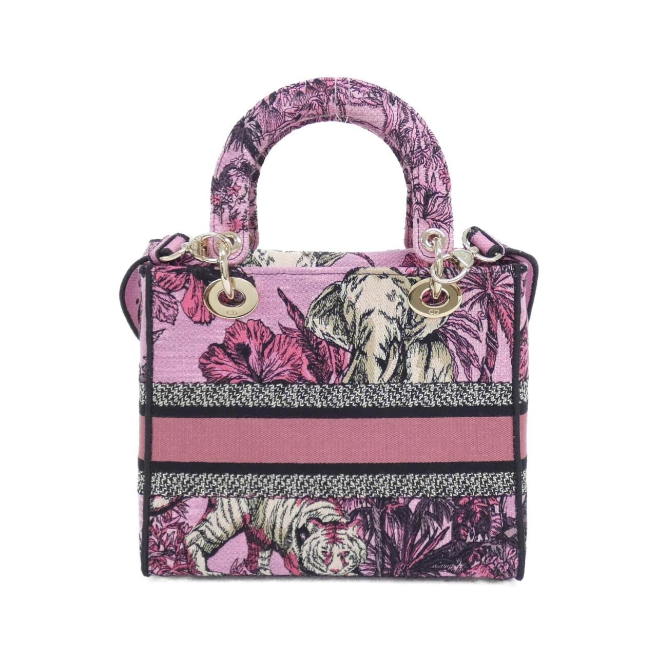 クリスチャンディオール TOILE DE JOUY VOYAGE レディ ディーライト ミディアム M0565OEUP バッグ